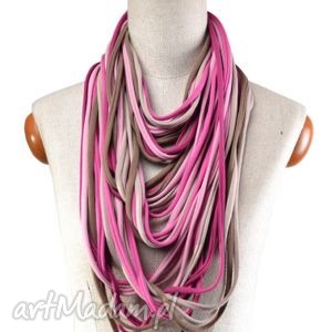 naszyjnik dzianinowy bon appetit 7, uniwersalny, kobiecy, modny