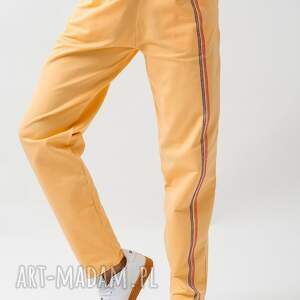 handmade spodnie spodnie damskie "megan" brzoskwiniowe