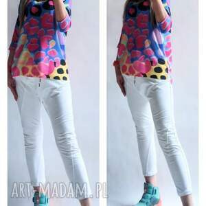 sweter oversize panterka, kardigan, pullover elegancki prezent