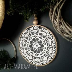 łapacz biały 21 cm - Dekoracje