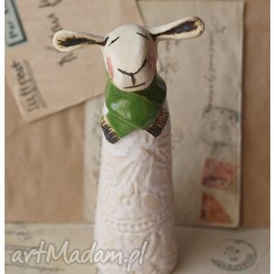 mniejsza, ceramika, owca