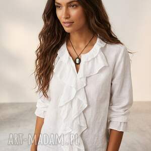 elegancki naszyjnik na czarnym łańcuszku z wiszącą kameą, stylowa bizuteria