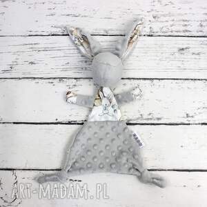 ręcznie robione maskotki luluś królik - dla niemowląt forest friends
