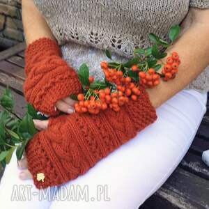 Prezent Mirenki w warkocze/ Rękawiczki bez paców/ Jesienne