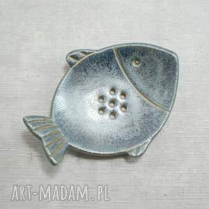 handmade ceramika mydelniczka ryba