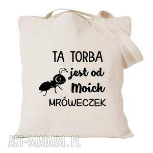 torba z nadrukiem nazwą grupy dla przedszkolanki, prezent, zakończenie roku