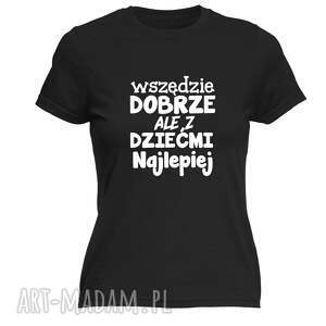 koszulka z nadrukiem dla mamy, prezent najlepsza mama, dzień matki