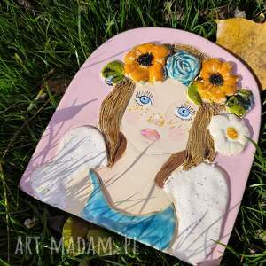 aniołek ceramiczny prezent, ozdoba, ozdoba do domu, święta