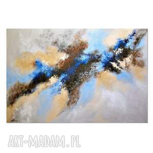 Aurora 5, abstrakcja nowoczesny obraz do salonu