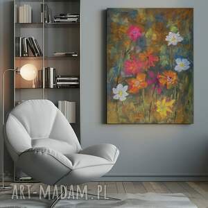 Plakat A3 Kwiaty polskie reprodukcja pasteli suchych