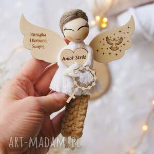 mały aniołek dla chłopca - prezent komunijny pamiątka komunii, anioł