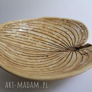 półmisek od serca 1 ceramika rękodzieło misa z gliny, pomysł na prezent