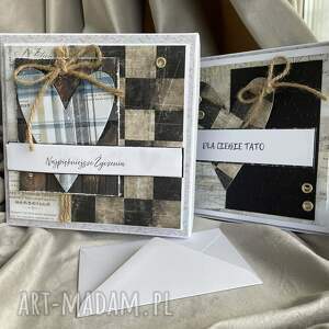 scrapbooking kartki dzień ojca dla taty inne okazje kartka w pudełku premium