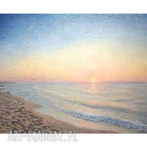 Prezent Obraz ręcznie malowany „Ostatnie blaski” - format A3
