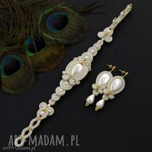 komplet ślubny candy gold soutache - Kavrila main ślub