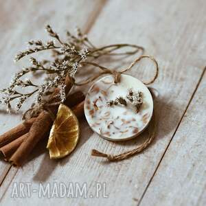 handmade dekoracje sojowa tabliczka do szafy o korzenno - zimowym zapachu