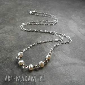 handmade naszyjniki perłowy naszyjnik