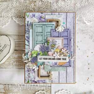 Prezent Kartka urodzinowa, ręcznie robiona, elegancka