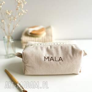 kosmetyczka personalizowana z imieniem organizer do torebki prezent