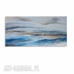 morze - obraz akrylowy formatu 40/80 cm