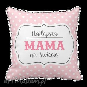 handmade poduszki poduszka najlepsza mama na świecie dzień matki 6247