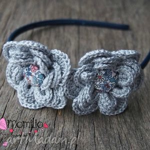 handmade ozdoby do włosów opaska do włosów kwiatuszki