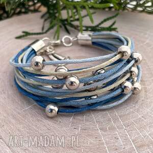 bransoletka inspirowana kolorami bezchmurnego nieba w175 na lato