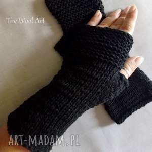 the wool art rękawiczki mitenki bawełna, prezent dłonie