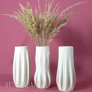 dekorn zestaw wazonów ceramicznych