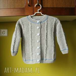 handmade sweterek "kokardki"
