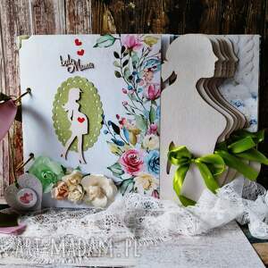 handmade scrapbooking albumy album ciążowy