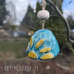 dzwonek ceramiczny sowa prezent, dla niej balkon