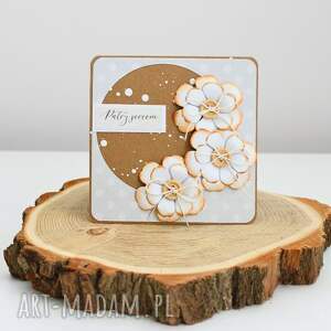 handmade scrapbooking kartki kartka kraft na urodziny