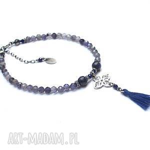 szafirowy chwościk vol. 2 /17 - 04 - 19/ - Katia i krokodyl biżuteria