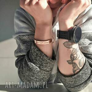 regulowana bransoletka z górami, biżuteria górska, górska