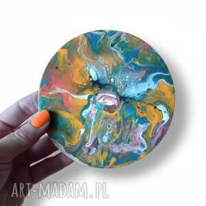 wir kolorów - unikalny magnes handmade na lodówkę, prezent do domu