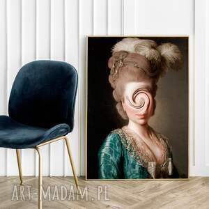 twisted lady - plakat 40x50 cm salonu, wnetrza