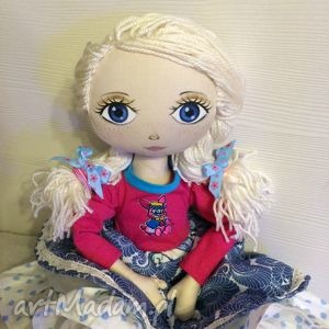 handmade lalki laura - lalka szmaciana