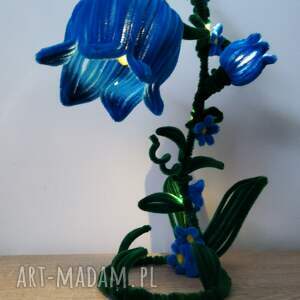 Kwiat LED z drucików kreatywnych - prezent handmade