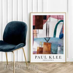 paul klee white easter ii - plakat 40x50 cm, dekoracje, plakaty reprodukcje