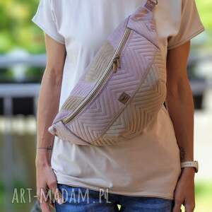 happyart dwukolorowa nerka xxl, mini plecak prezent, wiosnę pluszowa