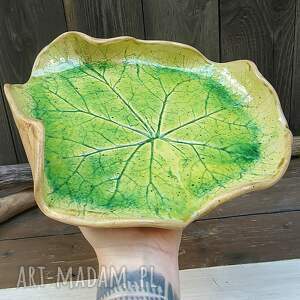 Prezent Ceramiczna patera liść (c860)