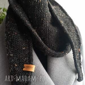 szaliczek sofia ręcznie robiony na drutach szalik zimę, cieply szalik, pomysł