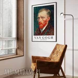 plakat vincent van gogh w klasycznej odsłonie - format 61x91 cm do salonu