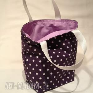 lunchbag by wkml jagodowa miłość - Torebki do ręki