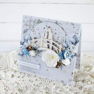 scrapbooking kartki kartka ślubna w pudełku, 991, ślub, wesele, ślubna
