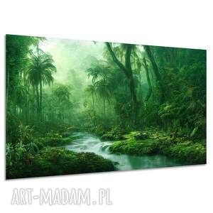 Obraz dżungla na płótnie 120x80 cm - tropikalna zieleń