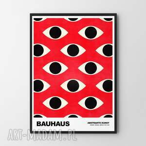 plakaty plakat bauhaus oczy pattern - format 30x40 cm