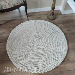 dywan boho szydełkowy ze sznurka 120cm - Dom dywany