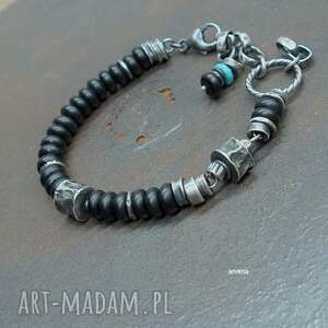 ONYX - UNISEX 01, męska, bransoletka, dla niego